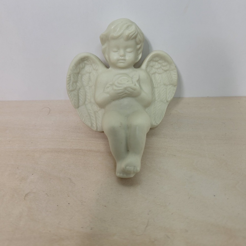Vintage Ceramic Angel Cherub‎ Decor Figurine